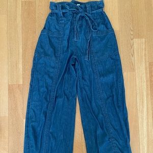 American eagle wide leg jeans